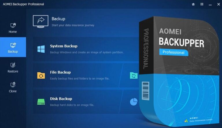 AOMEI Backupper 7.3.5